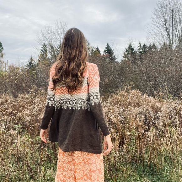 Wool Shawl Collar Cardigan - Picture 5 of 7